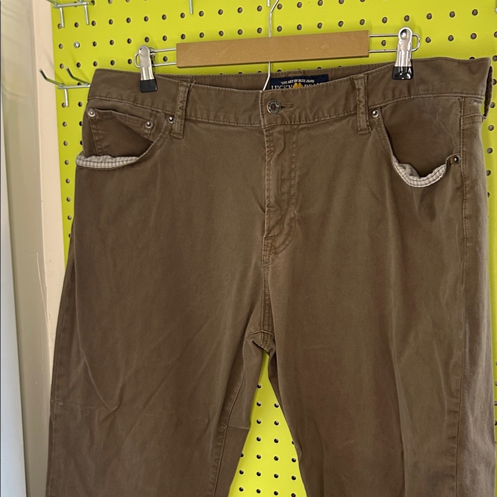 Lucky Brand Olive Jeans